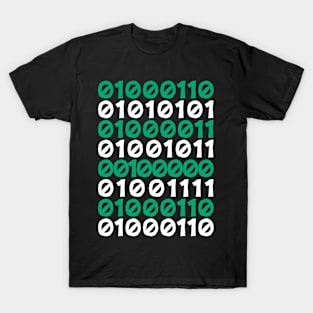 Fuck Off Binary Code Funny Gift T-Shirt